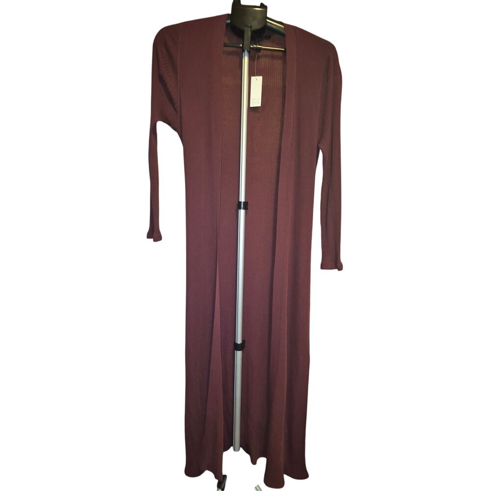White House Black Market Ribbed Duster NWT